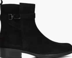 zwarte gabor enkellaarsjes 601.1