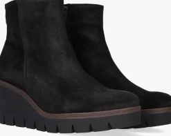 zwarte gabor enkellaarsjes 780.1