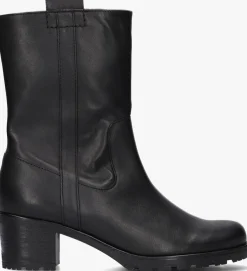 zwarte gabor enkellaarsjes 806