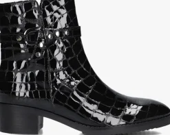 zwarte gabor enkellaarsjes 511