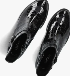 zwarte gabor enkellaarsjes 511