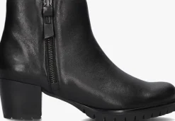 zwarte gabor enkellaarsjes 653.2