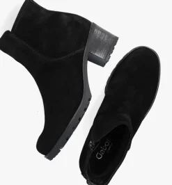 zwarte gabor enkellaarsjes 800.1