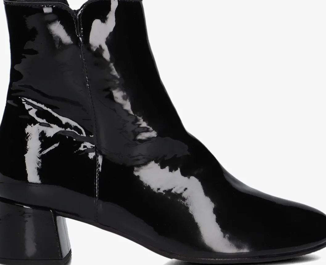 zwarte gabor enkellaarsjes 680.3