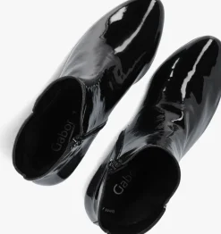 zwarte gabor enkellaarsjes 680.3