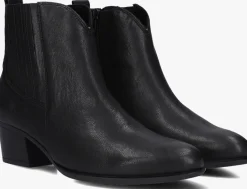 zwarte gabor enkellaarsjes 682