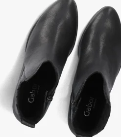 zwarte gabor enkellaarsjes 682