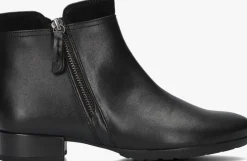 zwarte gabor enkellaarsjes 718