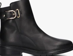 zwarte gabor enkellaarsjes 702.3