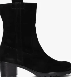 zwarte gabor enkellaarsjes 806