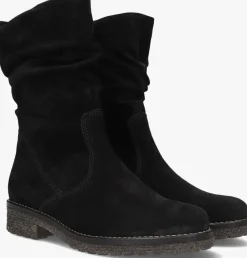 zwarte gabor enkellaarsjes 703.1