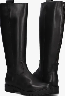 zwarte gabor hoge laarzen 727