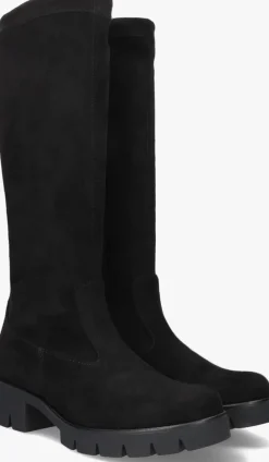 zwarte gabor hoge laarzen 719