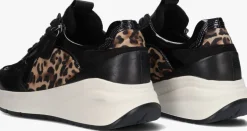 zwarte gabor lage sneakers 598