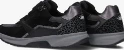 zwarte gabor lage sneakers 878