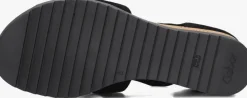 zwarte gabor sandalen met hak 782