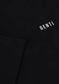 zwarte genti t-shirt t-shirt ss j2040-1223