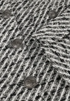 zwarte gestuz blazer amilinagz jacket