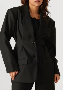 zwarte gestuz blazer gzpaula waist blazer
