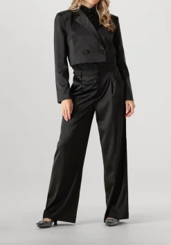 zwarte gestuz blazer yacminegz short blazer