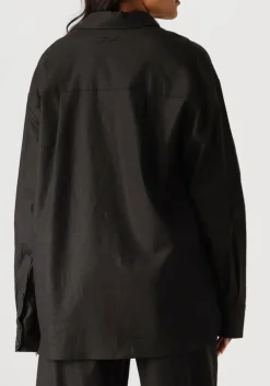 zwarte gestuz blouses elarahgz linen shirt