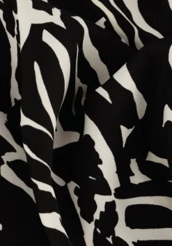 zwarte gestuz midi jurk brayagz p midi dress