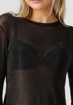 zwarte gestuz top gzkareen top