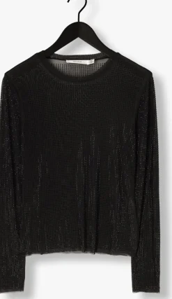 zwarte gestuz top gzkareen top