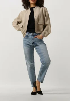 zwarte gestuz top rifagz tee