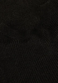 zwarte gestuz t-shirt silvigz deep back blouse