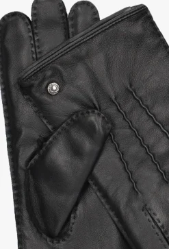 zwarte gianni chiarini handschoenen nappa leather gloves