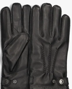 zwarte gianni chiarini handschoenen deerskin gloves