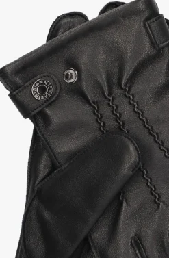 zwarte gianni chiarini handschoenen deerskin gloves