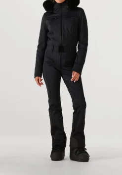 zwarte goldbergh coltrui mira long sleeve knit sweater