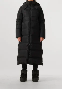 zwarte goldbergh gewatteerde jas sion jacket