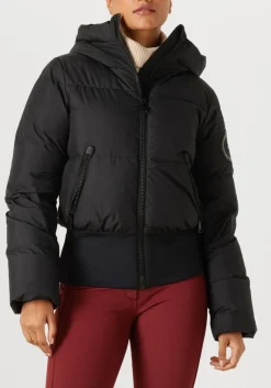 zwarte goldbergh gewatteerde jas village ski jacket
