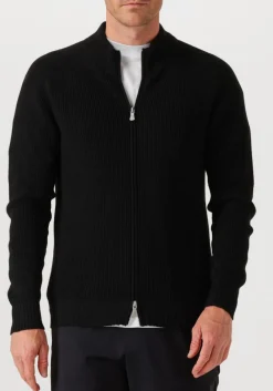 zwarte gran sasso vest jacket