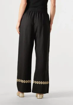 zwarte greek archaic kori wijde broek 210624