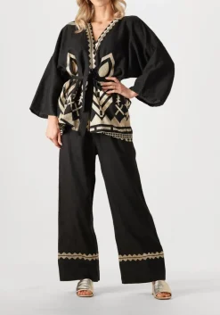 zwarte greek archaic kori blouses 260184