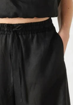 zwarte greek archaic kori wijde broek 110131