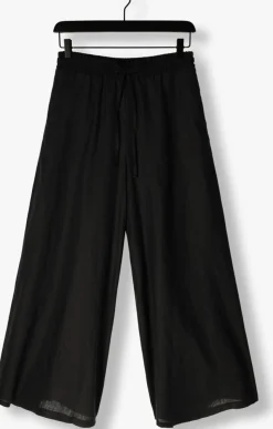 zwarte greek archaic kori wijde broek 110131