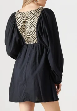 zwarte greek archaic kori mini jurk 330432