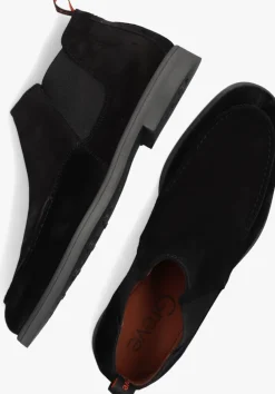 zwarte greve chelsea boots tufo 1737