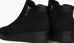 zwarte hartjes enkelboots 172.2201 country boot