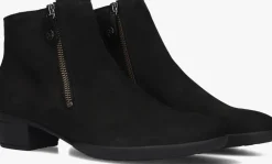 zwarte hartjes enkellaarsjes 172.0173 city boot