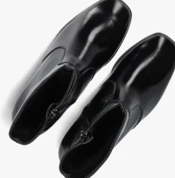 zwarte hartjes enkellaarsjes 172.1901