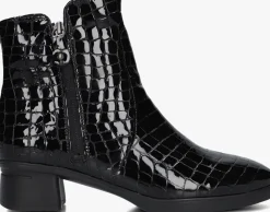 zwarte hartjes enkellaarsjes 172.1902 blues