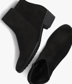 zwarte hartjes enkellaarsjes 172.0197