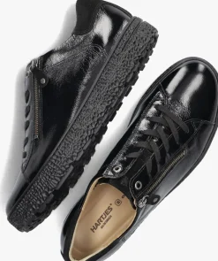 zwarte hartjes lage sneakers 162.1401 phil