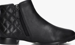 zwarte hassia enkellaarsjes madeira